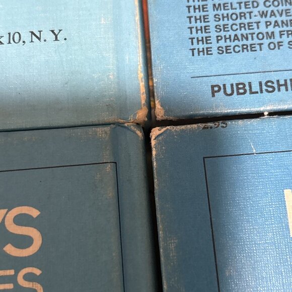 Hardy Boys Book Lot of 6 Vintage 60s 70s Hardcover Mysteries Franklin Dixon - Picture 5 of 8